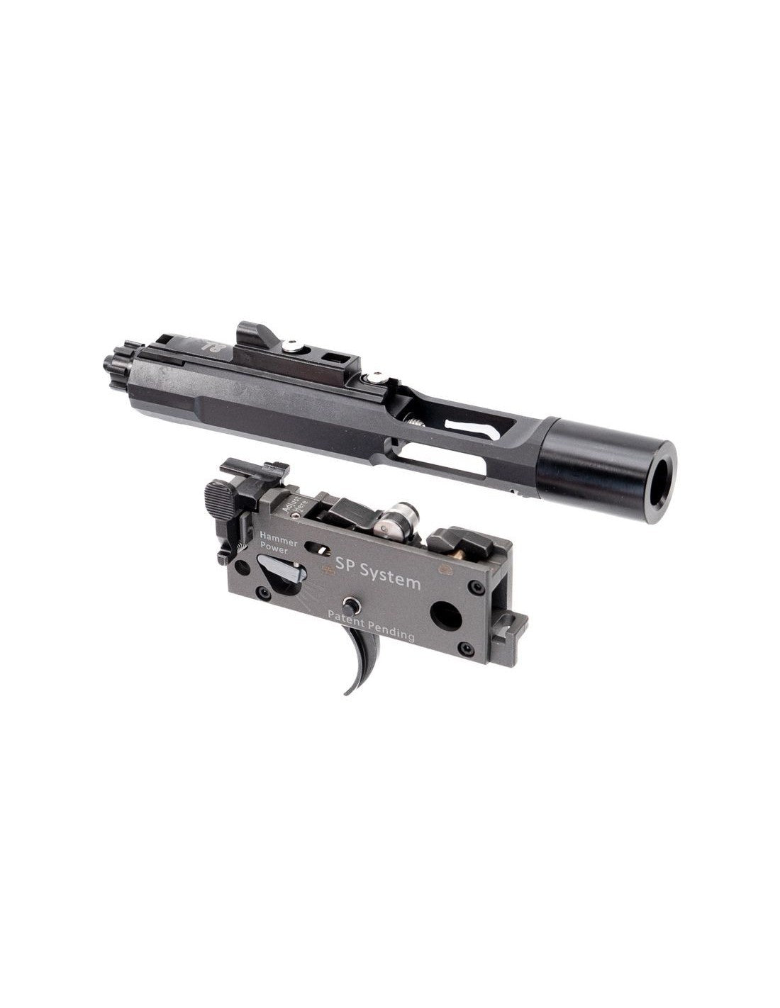 Cyma CGS SP System T8 Steel Bolt Carrier with Trigger Box for Marui TM MWS GBBR