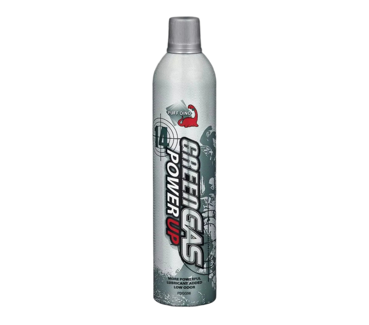 Puff Dino Power Up Performance Red Gas - 560ml (14kg/199psi)