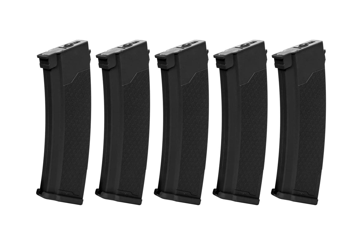 Specna Arms 380rd Hi-Cap S-MAG for J Series Set of 5 pcs - Black