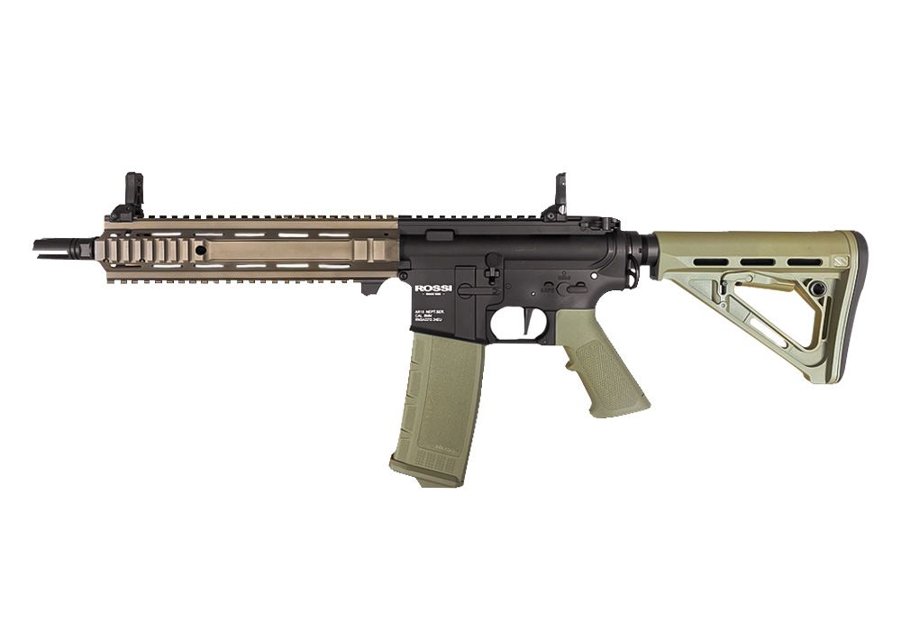 Rossi L119A2 Style Neptune SAS 10.5 AEG with Mosfet (Full Metal - Programmable Trigger) - FDE