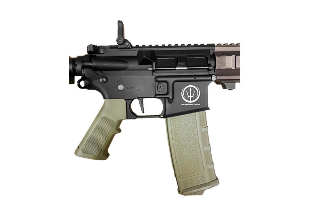 Rossi L119A2 Style Neptune SAS 10.5 AEG with Mosfet (Full Metal - Programmable Trigger) - FDE