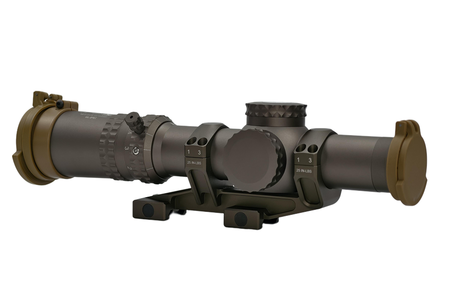 EvolutioGear ATACR 1-8X24mm FFP Scope Mil-Spec Ver. w Horus Tremor 8 Reticule Short Optics