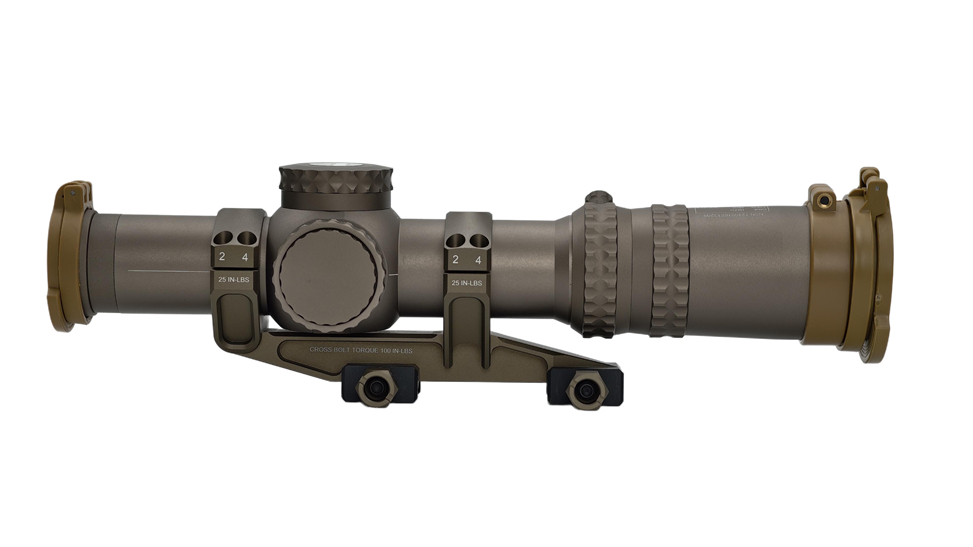EvolutioGear ATACR 1-8X24mm FFP Scope Mil-Spec Ver. w Horus Tremor 8 Reticule Short Optics