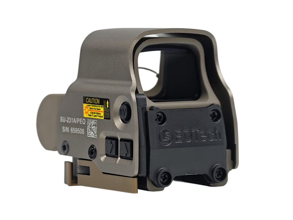 EvolutionGear 2026Ver. EXPS3 GBBR Rated MIL SPEC Markings, Clear Lense - FDE
