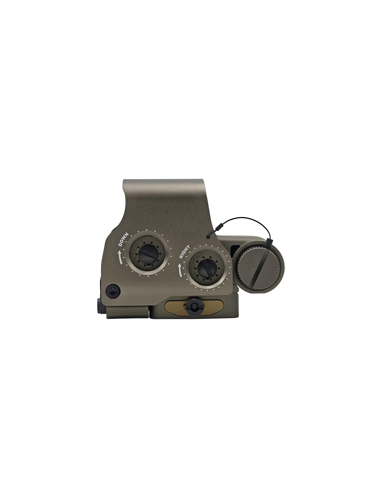 EvolutionGear 2026Ver. EXPS3 GBBR Rated MIL SPEC Markings, Clear Lense - FDE