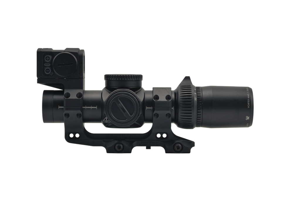 EvolutionGear KS-1 MAG 1-10X24mm FFP Scope w/ ACRO Combo - Black