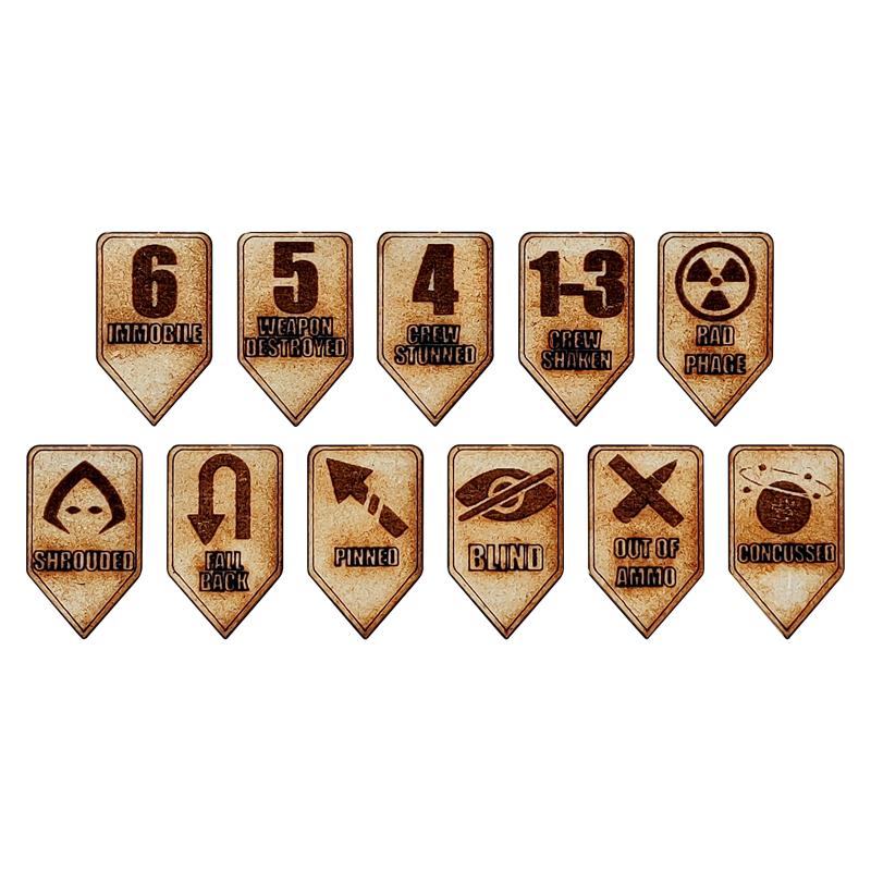 Heresy Status Marker Set