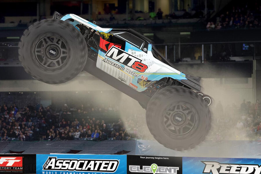 Team Associated Rival MT8 RTR Truck Brushless/4-6S Rated
