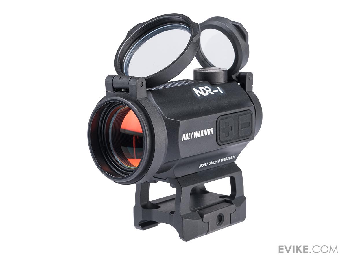 Holy Warrior NDR-1 Solar & Battery Powered Red Dot Sight with Riser