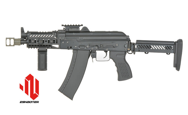 Cyma AKS-74U Tactical Rifle CM.113B Eshooter ETU - Black