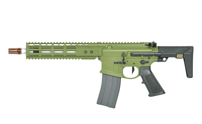 Double Eagle Noveske N4 Ghetto Blaster 10.5" MWS Gen3 GBBR (EMG) - Bazooka Green