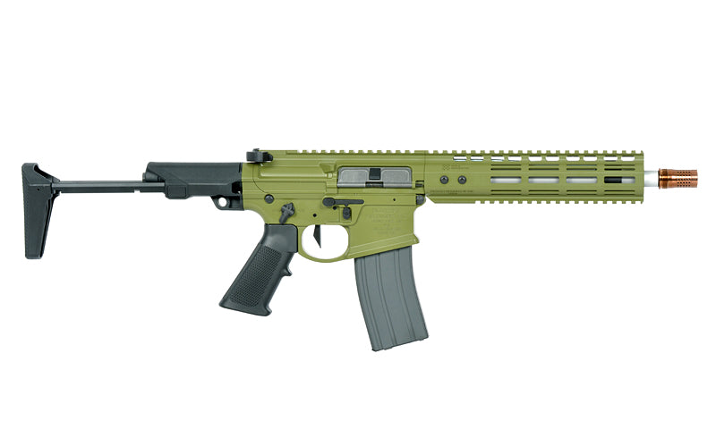 Double Eagle Noveske N4 Ghetto Blaster 10.5" MWS Gen3 GBBR (EMG) - Bazooka Green