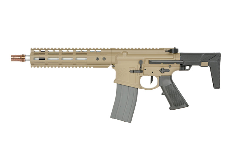 Double Eagle Noveske N4 Ghetto Blaster 10.5" MWS Gen3 GBBR (EMG) - FDE