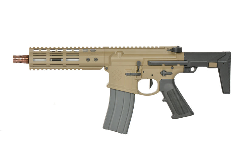 Double Eagle Noveske N4 Ghetto Blaster 7" MWS Gen3 GBBR (EMG) - FDE
