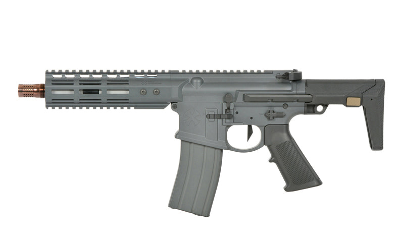Double Eagle Noveske N4 Ghetto Blaster 7" MWS Gen3 GBBR (EMG) - Sniper Grey