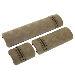 MP AR-15/M16 Battle Rail Covers - FDE