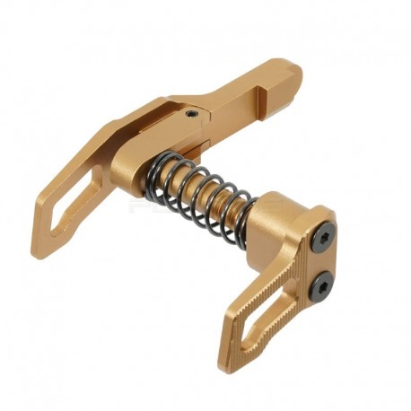 Maxx Model CNC Advanced MTW M4 Magazine Release - Style B - Dark Earth