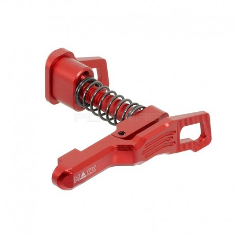 Maxx Model CNC Advanced MTW M4 Magazine Release - Style B - Red