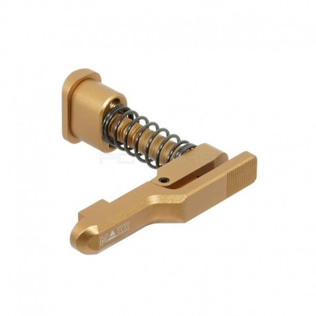 Maxx Model CNC Advanced MTW M4 Magazine Release - Style C - Dark Earth