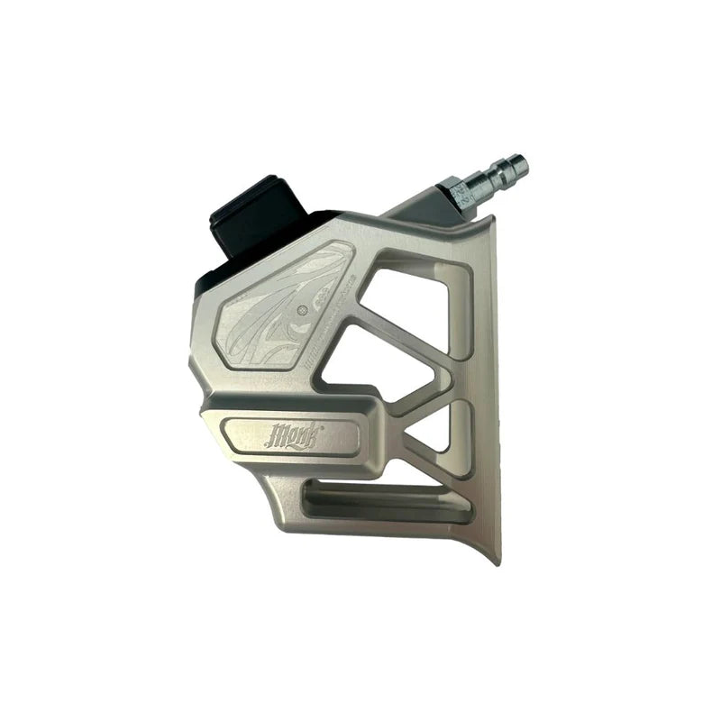 Monk Customs Angled Skeletonized M-Adapter - Silver