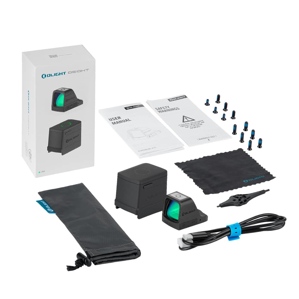 O Light Osight 3 MOA RMR with Magnetic Charging Cover - Red Dot