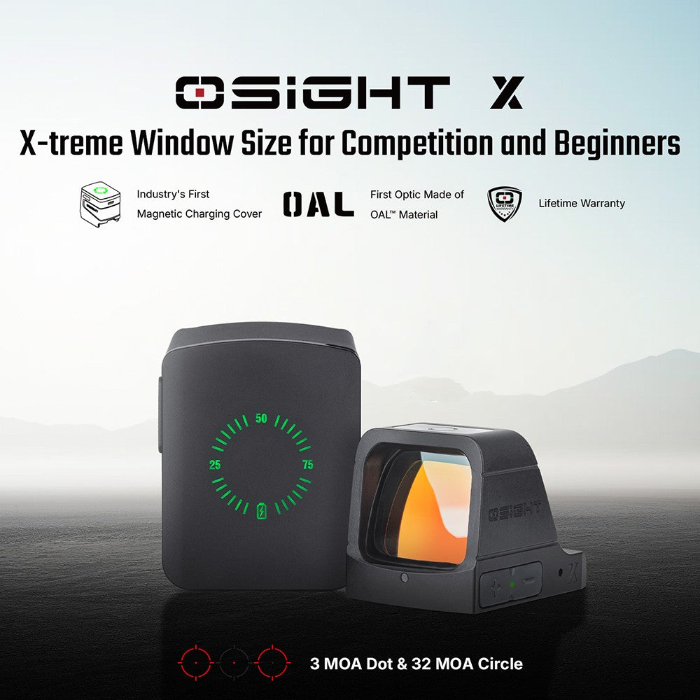OLight Osight X 3 MOA Dot & 32 MOA Circle with OAL Material