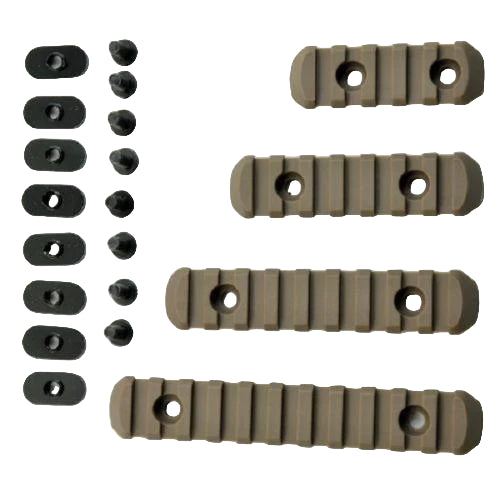 MP MOE Polymer Rail Set (Nylon) - FDE