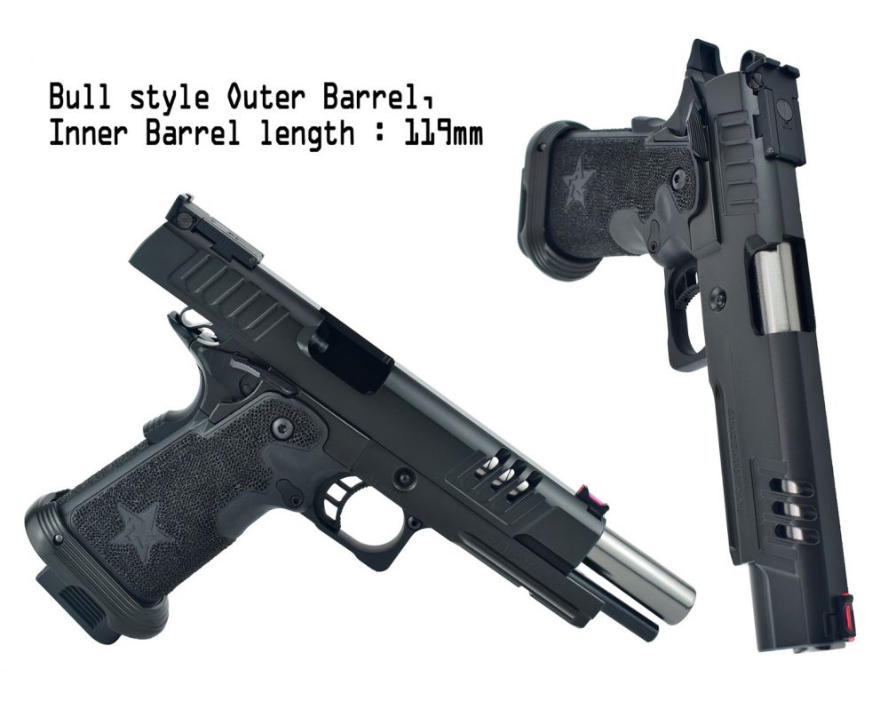 Army Armament R611A Staccato XL 2011 T8 Pistol - Black