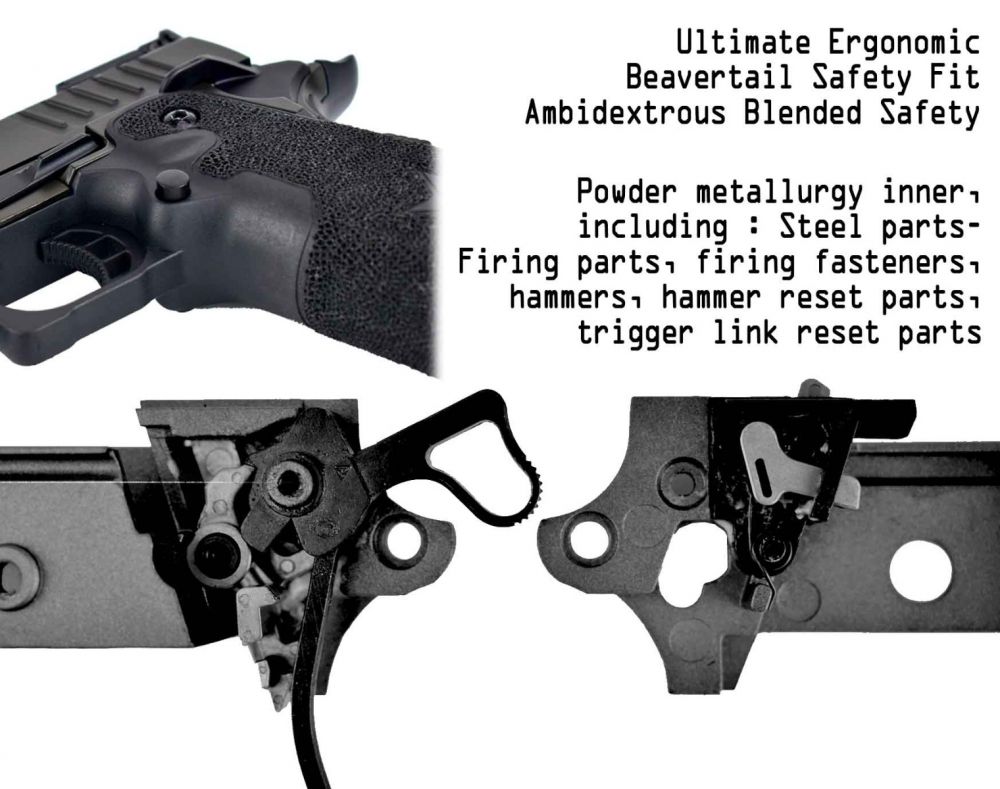 Army Armament R611A Staccato XL 2011 T8 Pistol - Black