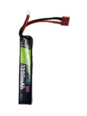 Rebel 7.4V 1250Mah 20C Lipo - Stick-0