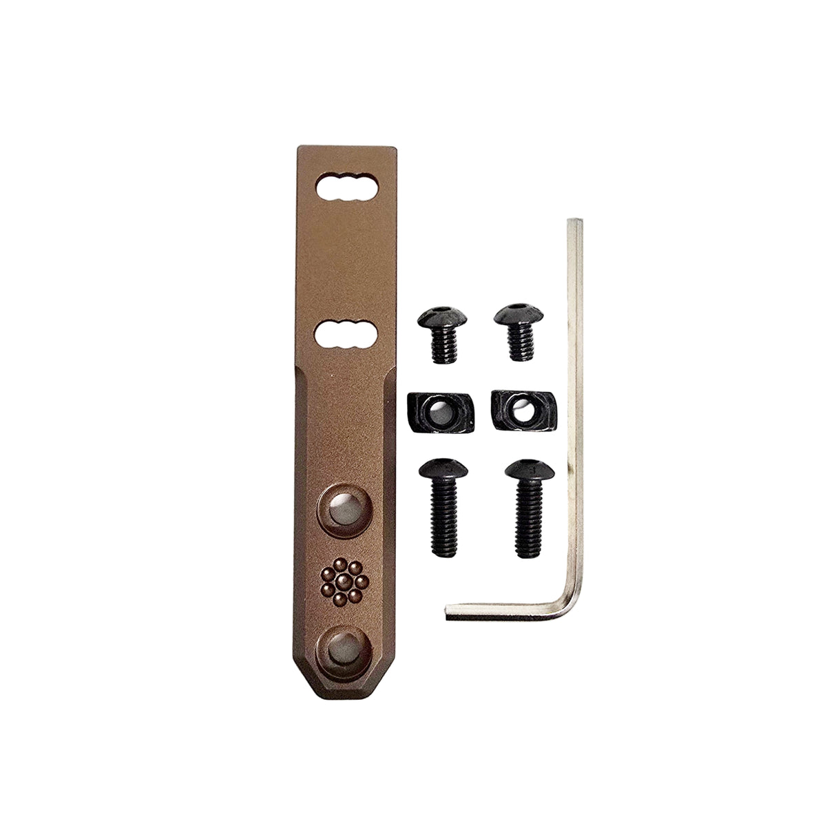 Wadsn M-LOK & Keymod Compact ScoutLight Rail Mount For M300&M600 - FDE