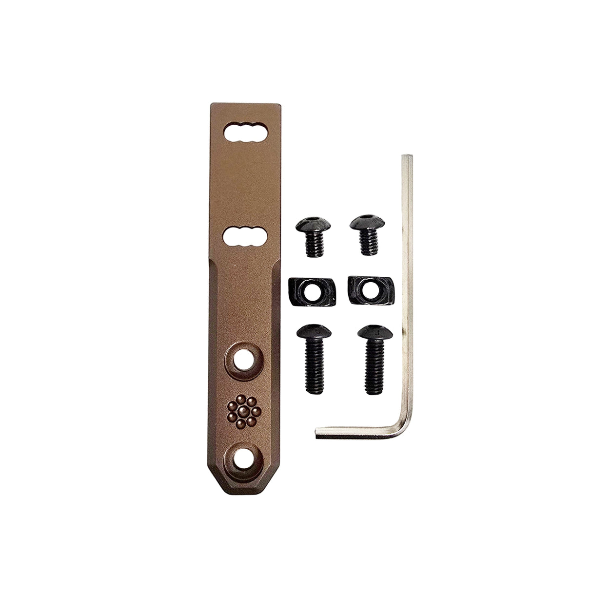 Wadsn M-LOK & Keymod Compact ScoutLight Rail Mount For M300&M600 - FDE