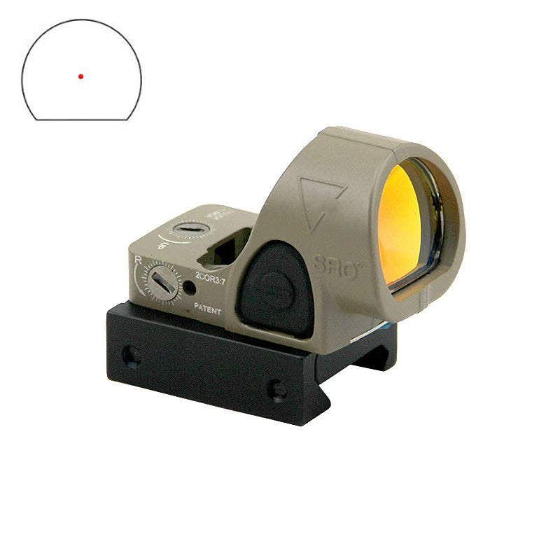 S&I Tactical Triji Style SRO Red Dot Sight - FDE