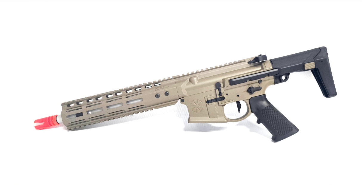 Double Eagle Noveske N4 Ghetto Blaster 10.5" MWS Gen3 GBBR (EMG) - FDE