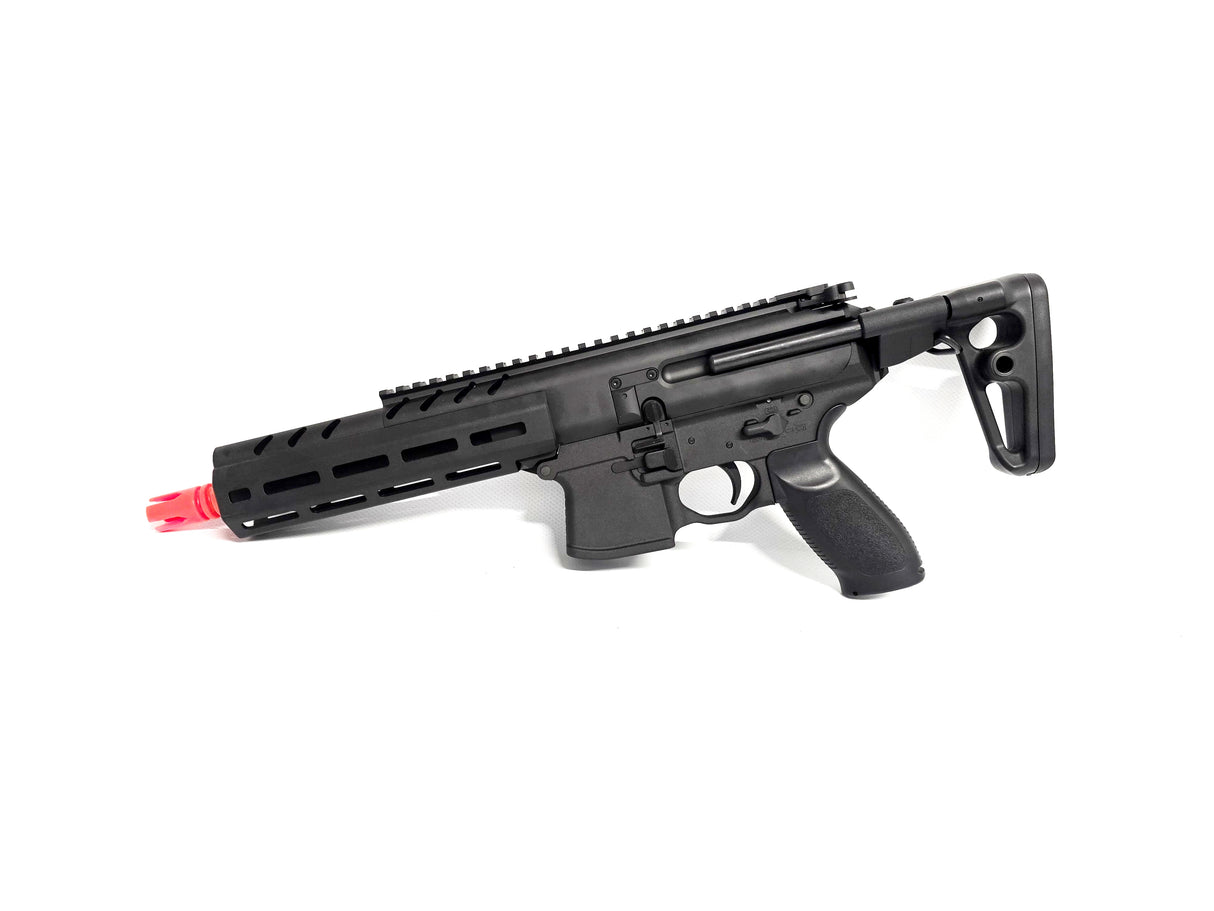 APFG 8" M-Lok MPX Gas Blowback Rifle - Black