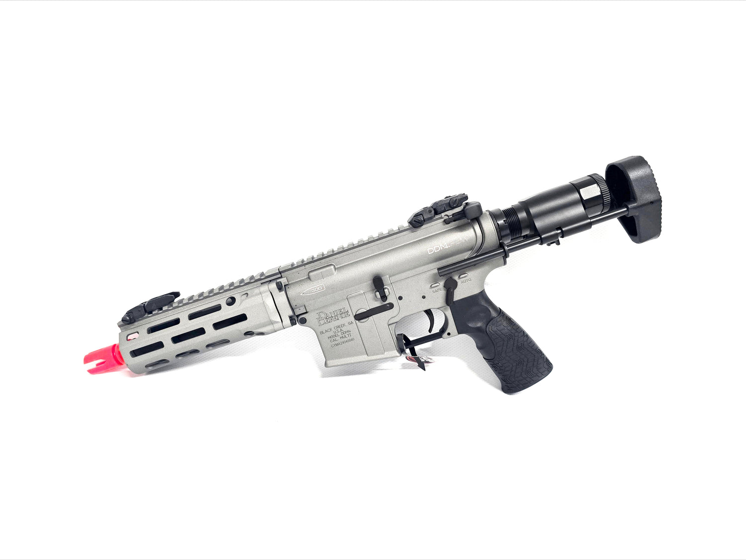 Daniel Defense DDM4 PDW SBR - Silver