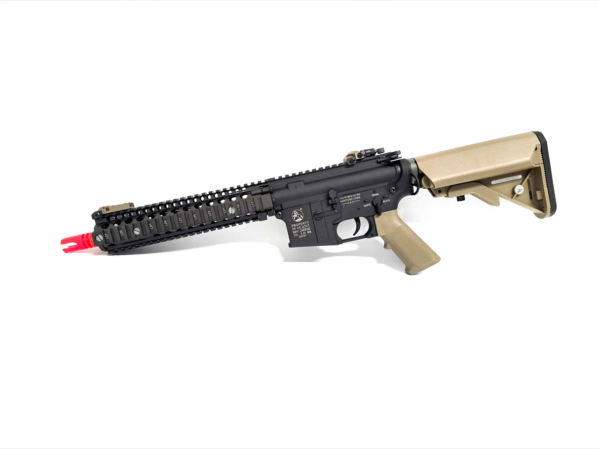E&C MK18 Mod1 9 inch AEG - Black/Tan