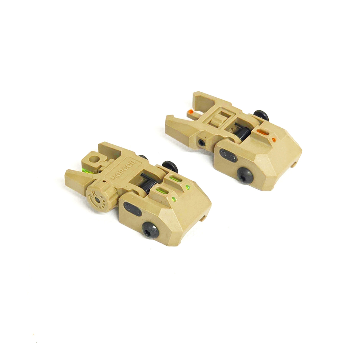 S&I Tactical Armor Style Iron Sights - FDE
