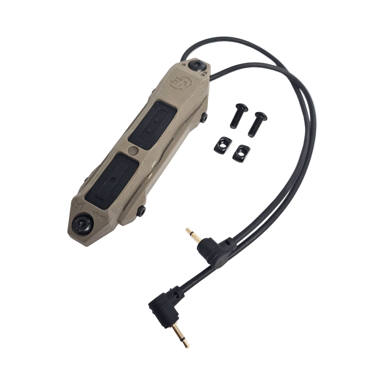 Wadsn Remote Dual Pressure Switch with Double 2.5mm Plugs - FDE