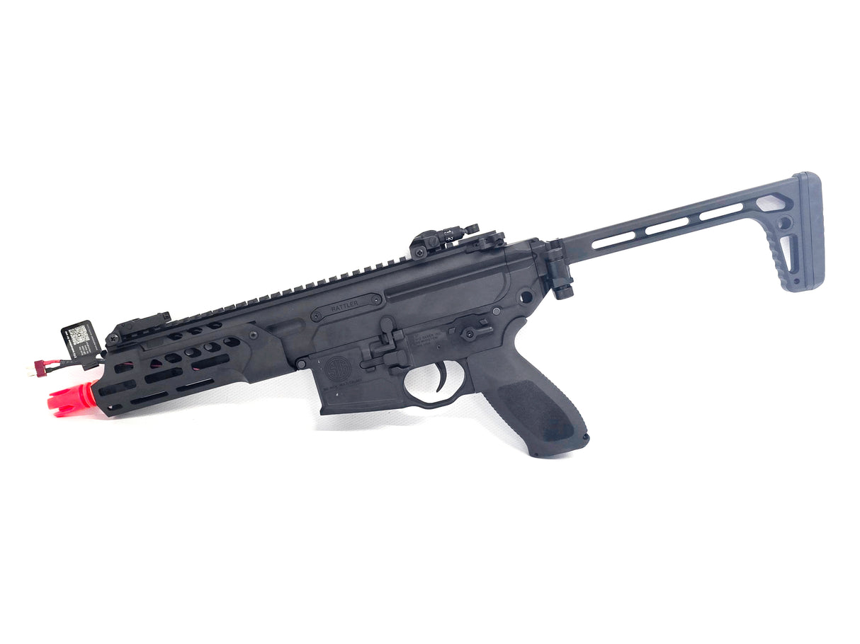 E&C MCX Rattler 6.5 inch Rail with E-Shooter Kestrel Mosfet - Black