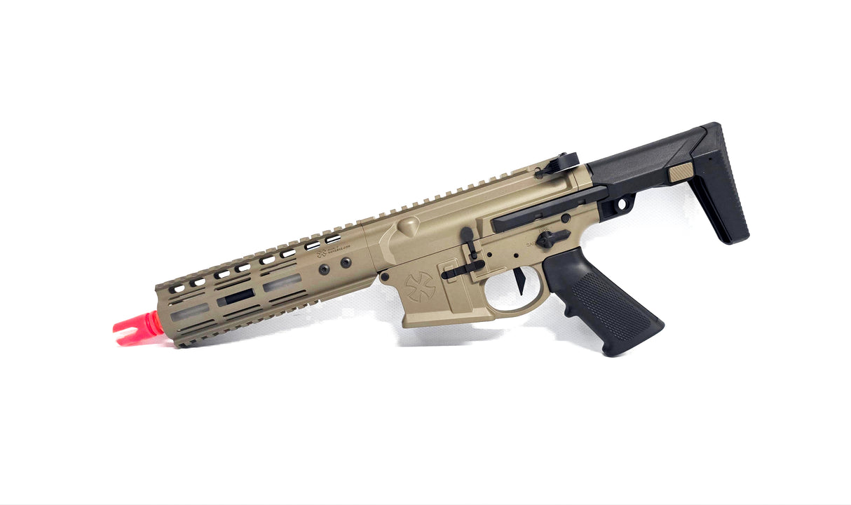 Double Eagle Noveske N4 Ghetto Blaster 7" MWS Gen3 GBBR (EMG) - FDE