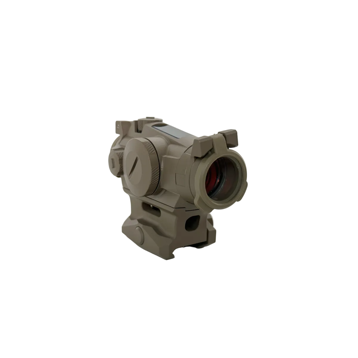 Evolution Gear ROMEO 4T Solar Red Dot Sight with 1.41'' Mount - FDE