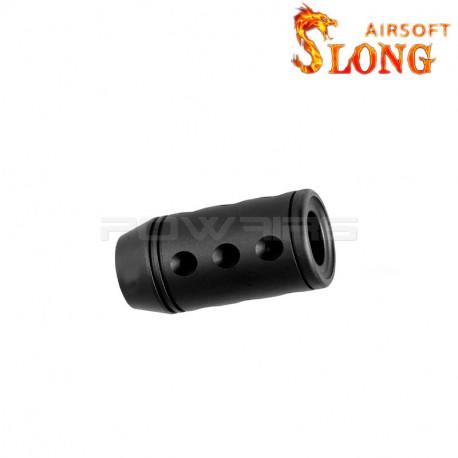 Slong Airsoft Suppressor Calibre Flash Hider - Black-0