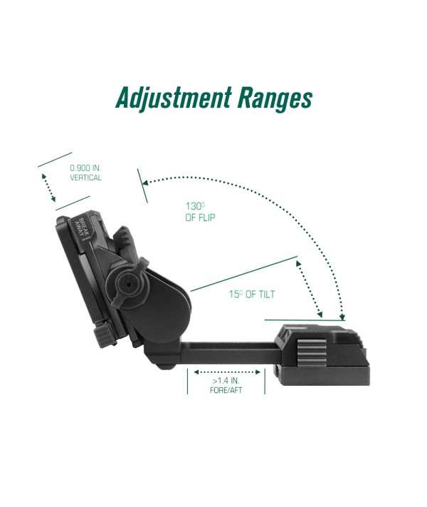 SOTAC L4G24 NVG Mount Extended Version - Black