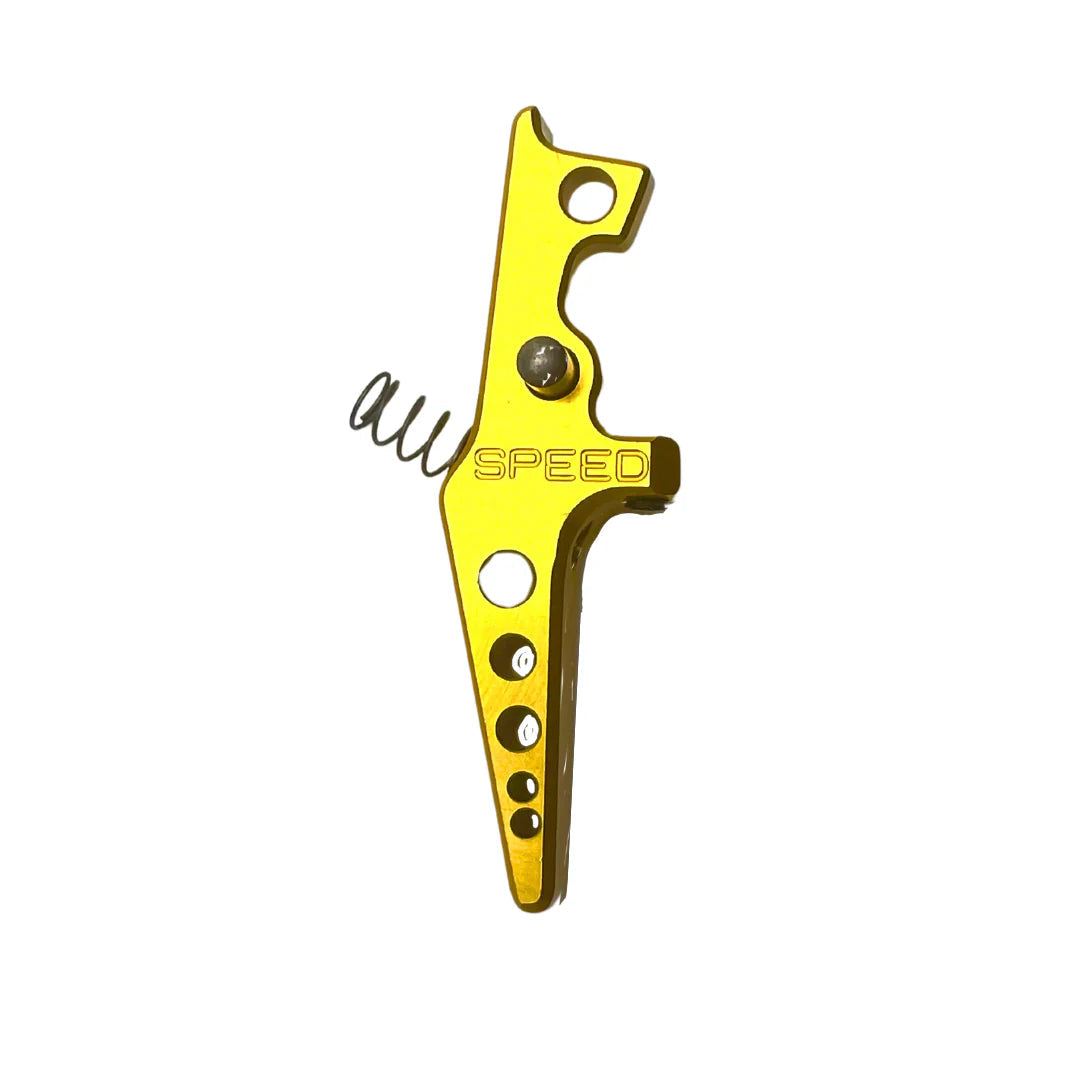 SPEED Airsoft Tune-able Trigger - Blade - Gold
