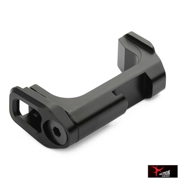 Action Army AAP-01 CNC Upgrade Extended Mag Release - Black