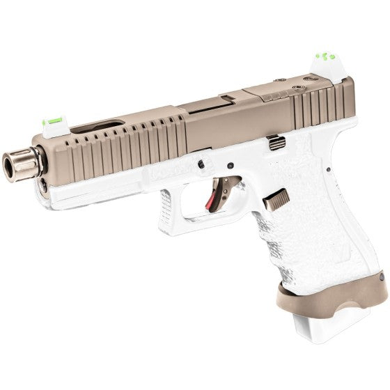 Vorsk EU7-T Requiem GBB Pistol - Silver & White