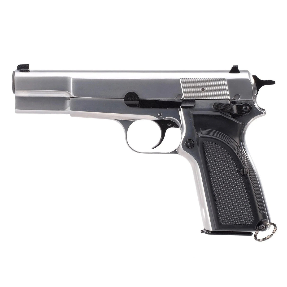 WE Browning Hi Power MK3 GBB - Silver