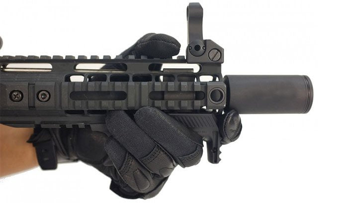 SI Cobra Style Grip - Black