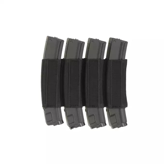 8Fields Plate Carrier Quad MP5/SMG Magazine Insert - Black